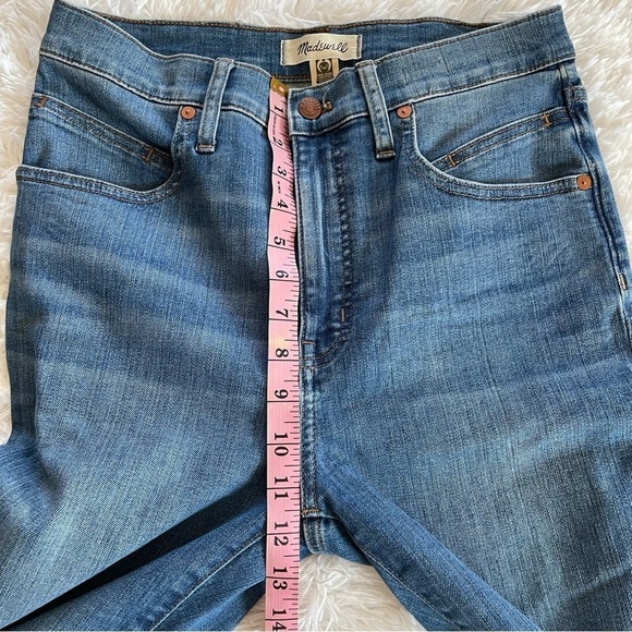 Madewell | Cali Demi Boot Light Wash High Waist Jeans, 28 - Picture 5 of 12